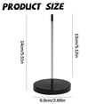 thumbnail image 3 of Stainless Steel Receipt Holder Spike, Heavy-Duty Check Spindle with Rubber Cap & Non-Slip Base, Metal Desk Ticket Stabber for Restaurant, Office, Kitchen, Ideal for Bill, Memo, 6.28x5.51 inch, 3 of 6