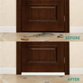 thumbnail image 5 of DISEN Door Draft Stopper Under Door Seal for Exterior/Interior Doors, Door Sweep Strip Under Door Draft Blocker, Soundproof Door Bottom Weather Stripping, 2 Inch W x 39 Inch L, White, 5 of 8