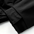 thumbnail image 7 of JTSRKL Mens Stand Collar Windbreaker Jackets Waterproof Loose Fit Outdoor Hiking Bomber Coat No Hood Breathable Streetwear Daily Comfort Top, 7 of 7