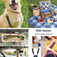 thumbnail image 4 of Yuyamidu Mushroom Auto Seat Covers Full Set of 13 with Steering Wheel Cover Seatbelt Shoulder Pad Fall Maple Leaves Trash Bin Rearview Mirror Cover Coasters Keychain Lipstick Holder Car Decor, 4 of 7