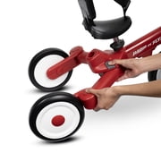 Radio Flyer Milestone Trike to Bike, Grows with Your Child, Tricycle that Switches to Balance Bike, Ages 1.5 - 5 Years, Red