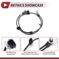 thumbnail image 4 of Unique Bargains ABS Wheel Speed Sensor Front Right ABS Sensor Anti-lock Braking System Sensor No.67521/EG234370X for MAZDA CX-7 for FWD 2007-2012, 4 of 7