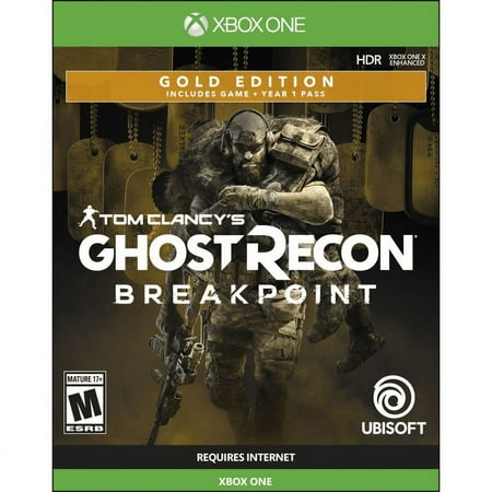 UPC: 0887256090548 | Tom Clancy Ghost Recon Breakpoint Steelbook Gold Edition Xbox One
