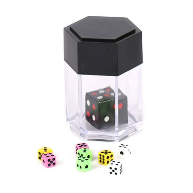 MesaSe Dice Dice Trick Dice Props Explosion Dice Easy Tricks For Kids Prop Novelty Funny Toy Close Up Performance Joke Prank Toy (Multicolor)