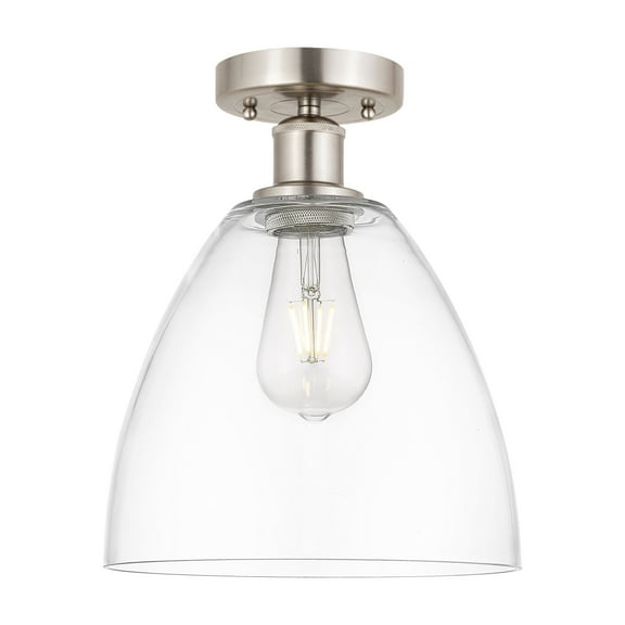 Innovations Lighting 616-1F-13-9 Bristol Semi-Flush Bristol 9" Wide Semi-Flush Ceiling