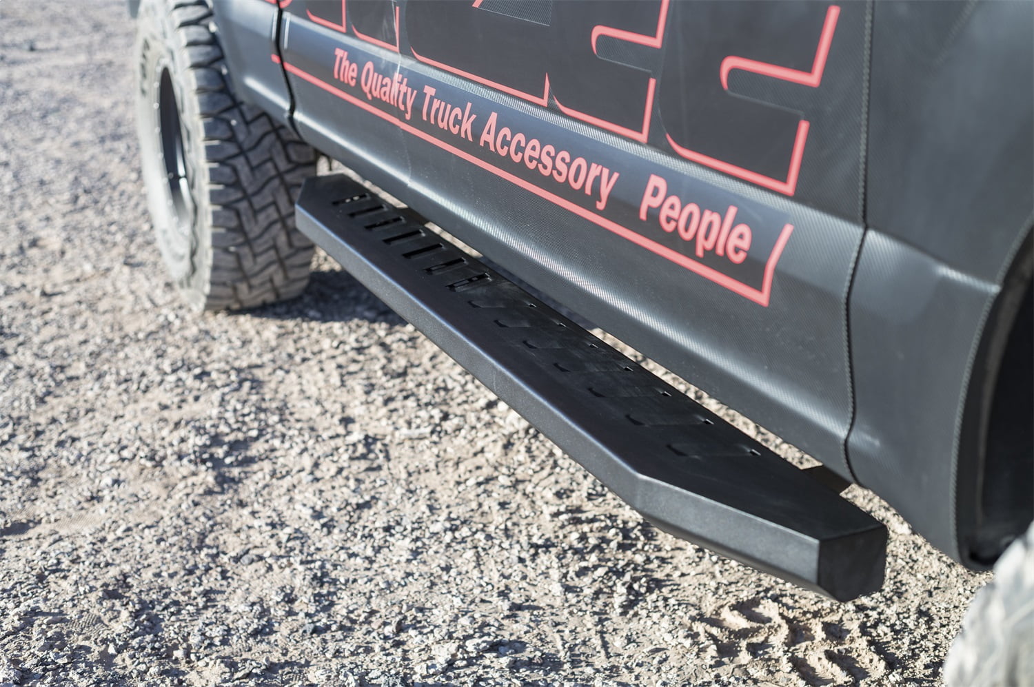 Dee Zee DZ 16521 Black Running Boards Louvered fits Universal