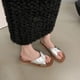 thumbnail image 5 of Zapatos casuales de verano con correa cruzada, sandalias de playa con punta abierta, zapatillas de casa para mujer, 5 of 7