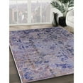 thumbnail image 3 of Ahgly Company Machine Washable Indoor Rectangle Industrial Modern Dark Goldray Area Rugs, 5' x 8', 3 of 7