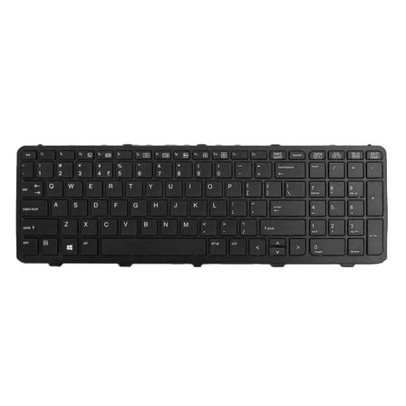 US Layout Replacement Laptop Keyboard Glossy Black for 450 G0 450 G1 455 G1