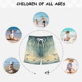 thumbnail image 6 of FORMRS Boys Swim Trunks Quick Dry Mesh Liner Boardshorts Sizes XS-XL, Night Forest Scene, 6 of 7