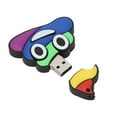 thumbnail image 2 of Unidad flash USB 2.0 con bonito patrón de dibujos animados, almacenamiento de datos, regalo para familiares y amigos, 64 GB, 2 of 12