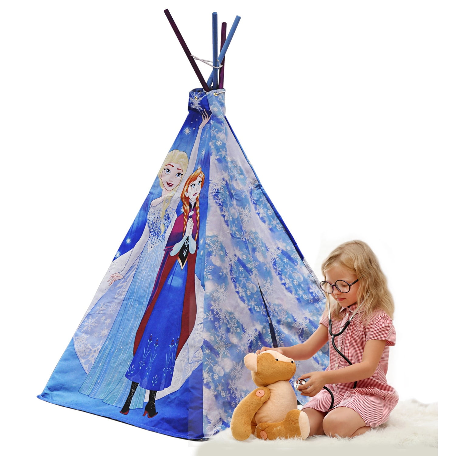 Disney Frozen Teepe Play Tent With Bonus Carry Bag