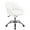 White, variant on Velvet Desk Chair Modern Makeup Vanity Swivel Chair with Armrests for Makeup Room Living Room Bedroom