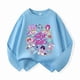 thumbnail image 5 of Camiseta holgada de manga larga con cuello redondo de Demon Hunters KPop para niños, ropa informal para niños de 100 a 160 cm, 5 of 5