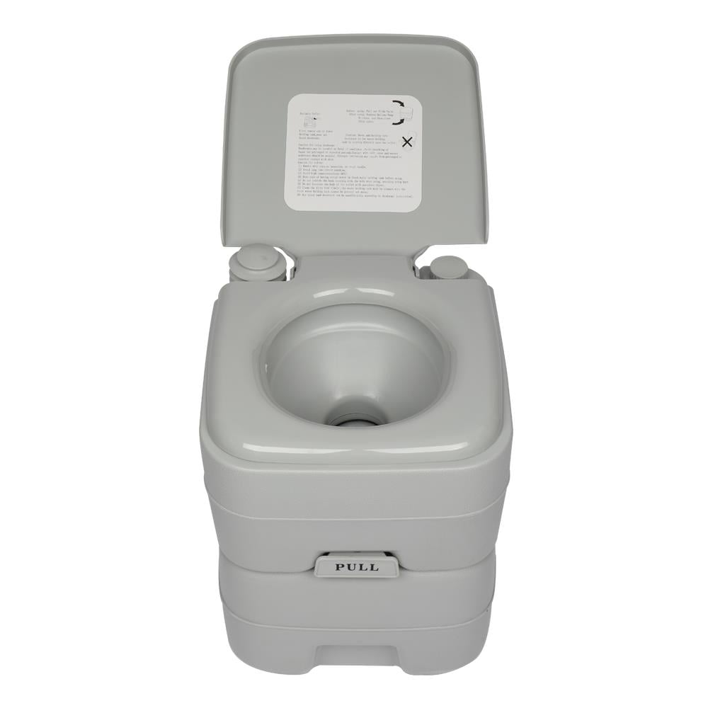 5 Gallon 20L Portable Flush Motorhome Caravan Camping Travel WC Removable Toilet 