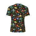 thumbnail image 6 of T Shirt For Men Colorful Floral Sports T-Shirt Summer Hungarian Folk Print Fun Hip Hop Tshirt For Ma, 6 of 7