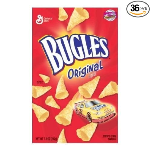 36 PACKS Bugles Original Chips, 1.5 Ounce .