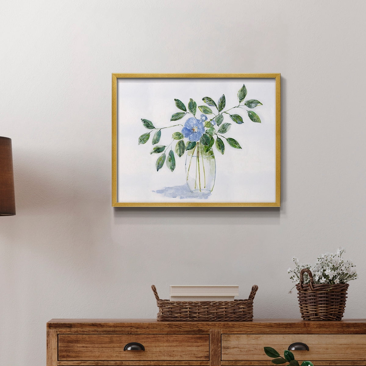 Rustic Simplicity II by Sally Swatland - Restickable Framed Giclée Print