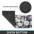 thumbnail image 6 of Pioneer Flower Floral Print Pattern Kitchen Rugs Sets Of 2,Anti Fatigue Kitchen Mat Rugs Non Slip Washable,Decorative Kitchen Floor Mats for Kitchen,Sink,Laundry,17"x30"+17"x47", 6 of 7