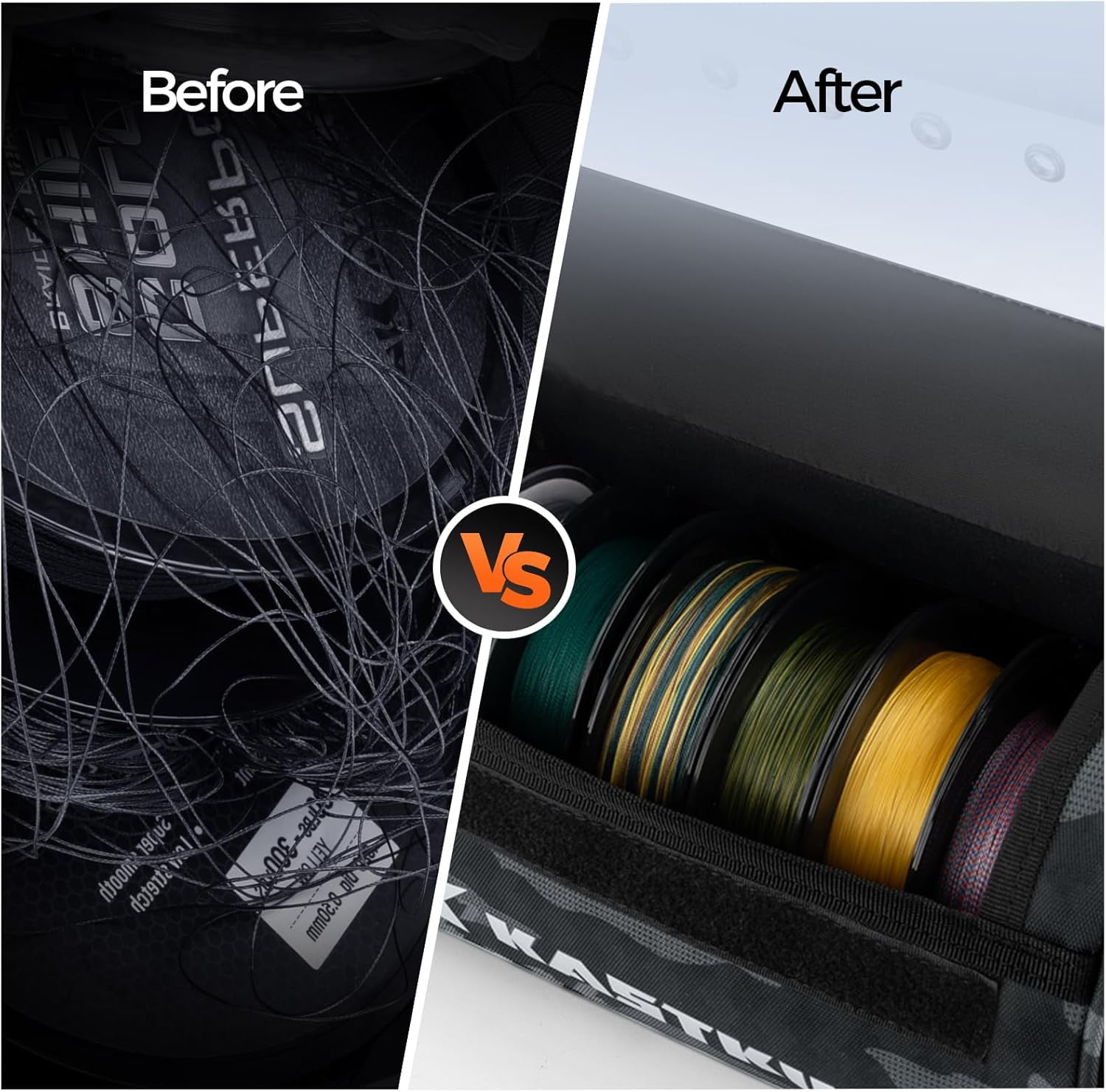 KastKing Line Management Bag, Fishing Line Storage Bag-BaitSpace