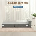 thumbnail image 5 of Slsy Folding Sofa Bed, Folding Lazy Sofa Bed, Convertible Sofa Chair & Sleeping Mattress, Foldable Mattress for Living Room/Dorm/Guest Use/Home Office/Apartment, 5 of 10