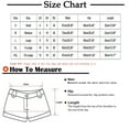 thumbnail image 3 of SELONE Leather Shorts Women High Waist Faux Leather Fashion Clothes Short Length Slim Fashion Clothes Black S, 3 of 7