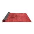thumbnail image 2 of Ahgly Company Indoor Square Oriental Red Industrial Area Rugs, 5' Square, 2 of 4