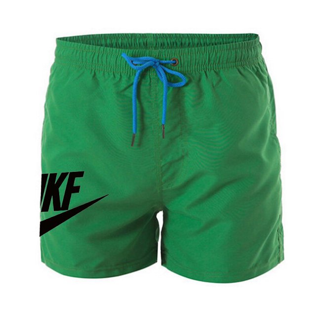 Pantalones cortos informales para hombre, Shorts deportivos de verano con estampado de cinco puntos, nailon, con cordón, estilo Hip-hop, a la moda, 2023SS Fivean unisex