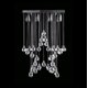 thumbnail image 2 of Candil de Cristal Cortado Gamalux Williams Krystal Estrella de 8 Luces, 2 of 5