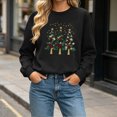 thumbnail image 6 of cocolona Christmas Sweatshirts for Women Christmas Tree Printed Crew Neck Long Sleeve Pullover Sweatshirts, 6 of 6