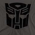 thumbnail image 2 of Transformers Autobot Women's T Shirt, Charcoal, Large, 2 of 6