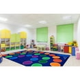thumbnail image 5 of Carpets for Kids 8434 Rainbow Seating Rug, 5 of 5