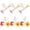 Bilateral feeder at, variant on Set Of 6 LeakProof Hummingbird Feeders Flower Tip Feeders Accessories Seal Secure Replacement Part Dispensing Tool
