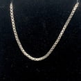 thumbnail image 2 of Italian 16" Sterling Silver Fine Box Chain 1mm, 2 of 8