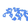 thumbnail image 3 of Tachiuwa 26 PCS EVA Alphabet/Letters Fridge Auto Car Stickers Children Educational toys Accessories -Blue Small, 3 of 9