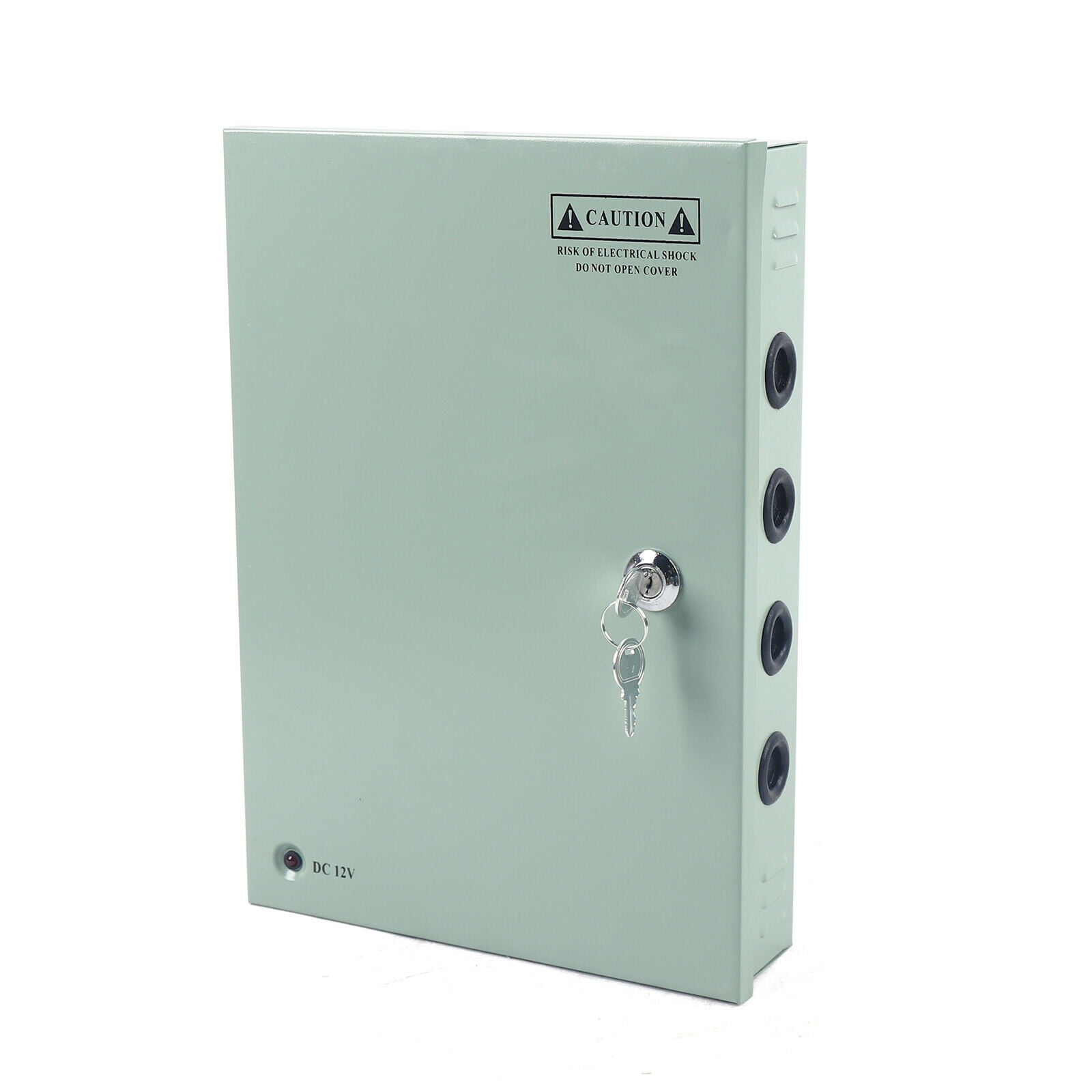 Miumaeov 12VDC 30A Channels Power Supply Distribution Box for Security Camera CCTV DVR System