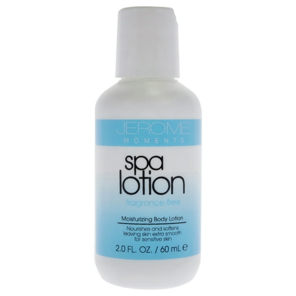 Jerome Moments Loción corporal Loción Spa Sin Fragancia 2 oz Jerome Moments Loción corporal 2 oz
