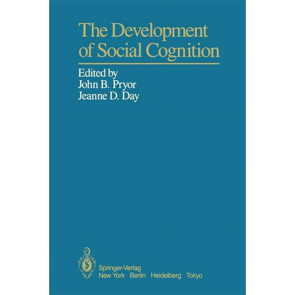 The Development of Social Cognition, (Paperback)