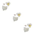 thumbnail image 4 of VONKY 50pack/lot Long-lasting Durability Silk Orchid Heads Elegant For Any Setting milky white 3Set, 4 of 6