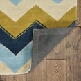 thumbnail image 5 of Linon Trio Collection Horizontal ZigZag Indoor Area Rug, 5 of 5