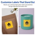 thumbnail image 4 of Avery Printable Square Labels, Bright Yellow, 2" x 2", 480ct, 4 of 11