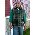 thumbnail image 2 of KingSize Men's Big & Tall Explorer Plush Fleece Zip Vest, 2 of 2
