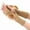 Womens Gloves Yellow, variant on Sinpiling Womens Knitted Winter Fingerless Gloves Y2K Pom-Pom Thumbhole Arm Sleeves Ladies Casual Solid Stretchy Thermal Warm Mittens