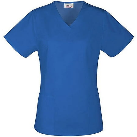 Women's Core Essentials Stretch V-Neck Scrub Top