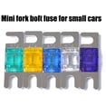 thumbnail image 2 of Mini Fusible Anl Afs Para Coche, Niquelado, 30A, 40A, 60A, 80A, 100A, Para Sistema De Audio Estéreo Automotriz, Fusible Electrónico, Paquete De 5 Kearding VI006946-00, 2 of 7