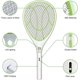 thumbnail image 2 of Electric Mosquito Racket with Wasps Kills Electric Fly Swatter Repellent, 2 of 4
