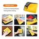 thumbnail image 5 of Injueey Toalla de de coches paño de limpieza de secado absorbente de agua trapo de vidrio sin pelusa paño de baño paño de limpieza Suministros de limpieza para el hogar Amarillo 30x60cm Injueey HA070915-03, 5 of 6