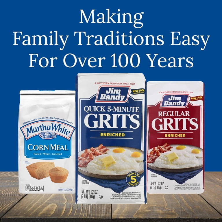 Hometown Foods Jim Dandy Quick Grits Enriched Instant Shelf-Stable