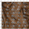 thumbnail image 3 of Soimoi Minky Brown Fabric By the Yard - 56 Inch Wide - Florals Print Fabric - Elegant and Timeless Patterns for Fashion and Home Decor Printed Fabric, 3 of 6