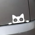 thumbnail image 5 of Anvazise Reflective Peeking Cat Animal Car Styling Decorative Stickers Auto Window Decals White One Size, 5 of 6